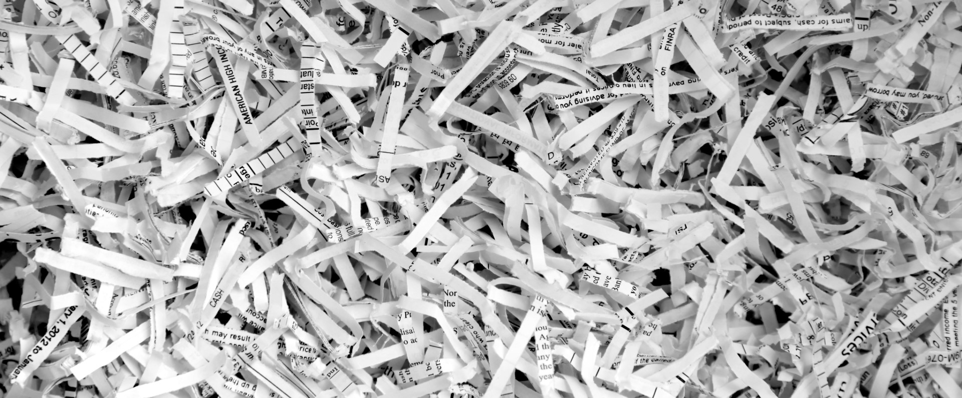 Shredded paper